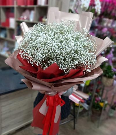 Букет цветов из: Гипсофила в Чое