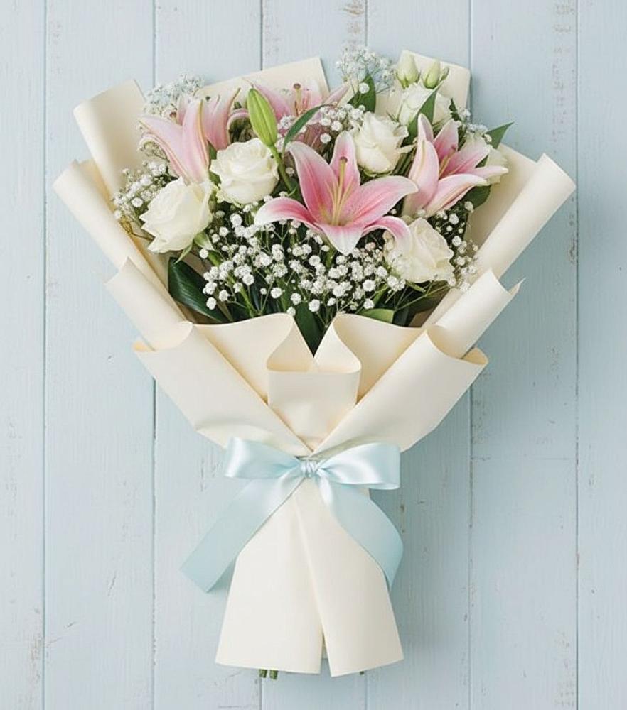 Букет Лилии в Чое Букет цветов из: Лилии в Чое