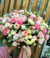Букет розовый шик #REPLACE_PRED# Чое Букет цветов из:  Розы #REPLACE_PRED# Чое