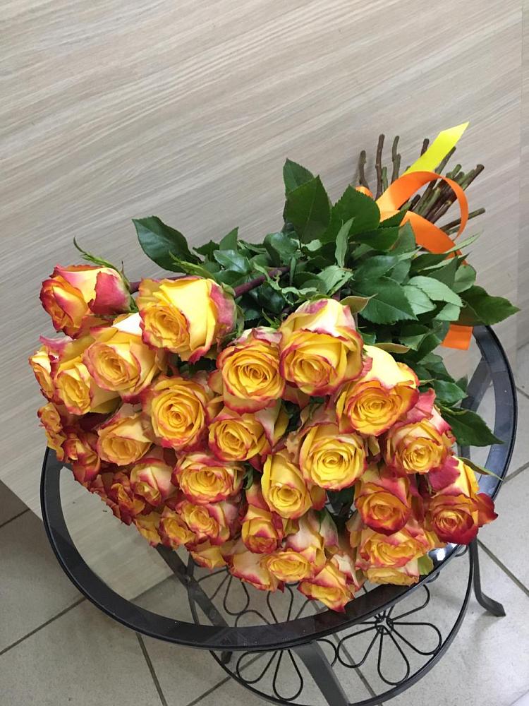 Желтые розы  в Чое Букет Желтые розы в Чое